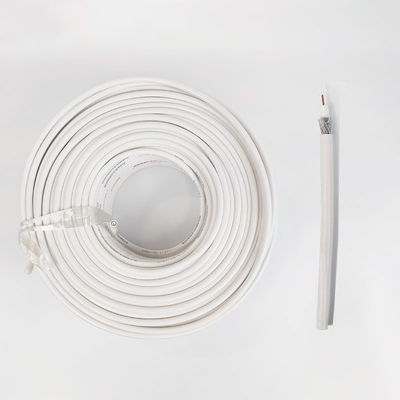 Tinned Copper 1000ft Outdoor Coaxial Cable , 1 Core 50ohm High Power Coaxial Cable