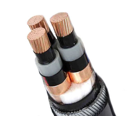 GB12706 Aluminum 3.6kv XLPE Armoured Cable , 400mm2 XLPE SWA Cable