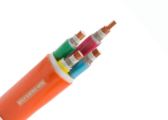 ISO9001 3x2.5mm2 PVC Insulated Copper Wire , 0.6kV Insulated Copper Cable
