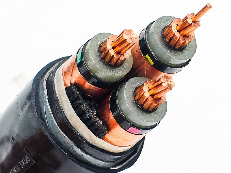 GB12706 Aluminum 3.6kv XLPE Armoured Cable , 400mm2 XLPE SWA Cable